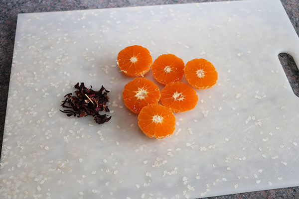 hibiscus-tangerine-infused-water